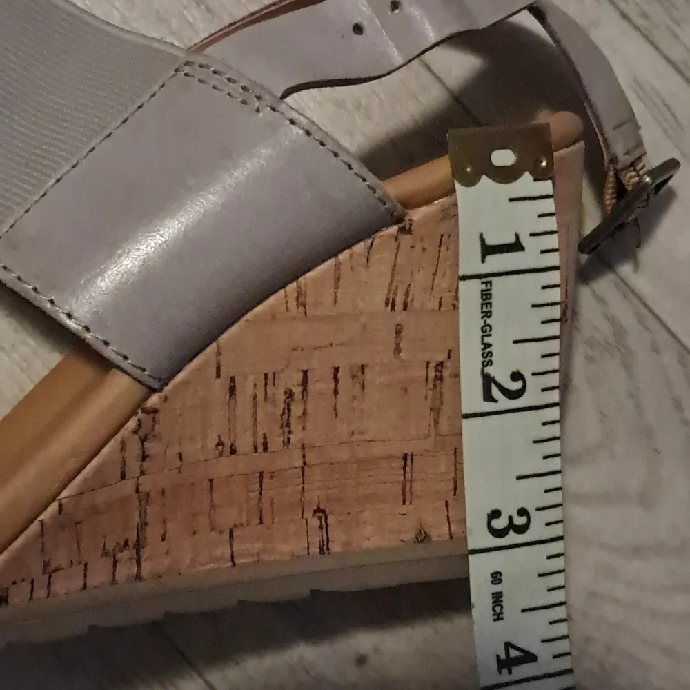 Kork Stretch Wedge Heels Size 8